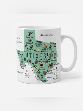 My Place Texas Oversized Mug 28 Oz 222 Fifth